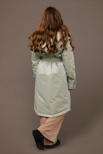 Пальто для девочки GnK С-763 превью фото